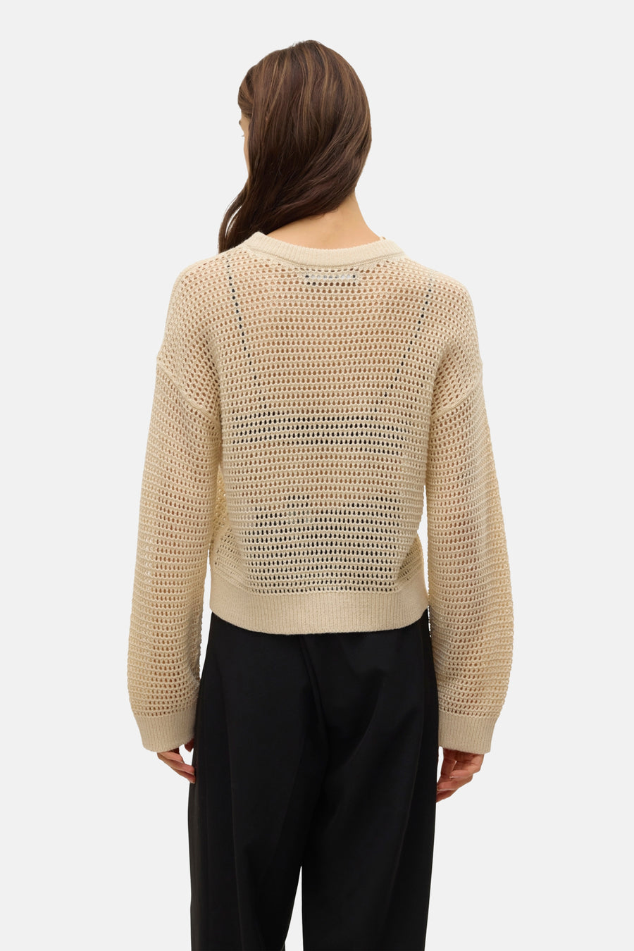 Trui met ronde hals Beige - VERO MODA®
