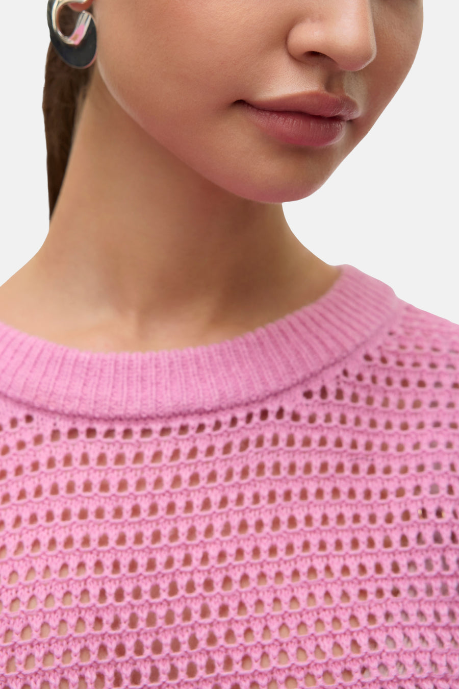 Trui met ronde hals Roze - VERO MODA®