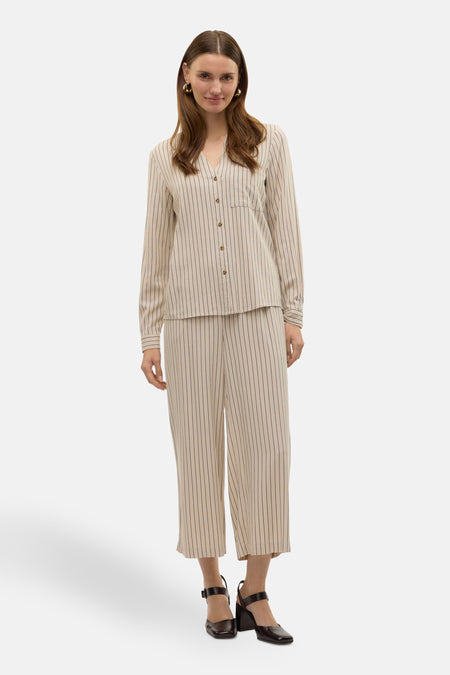 Hemd (lange mouwen) Ecru - VERO MODA®