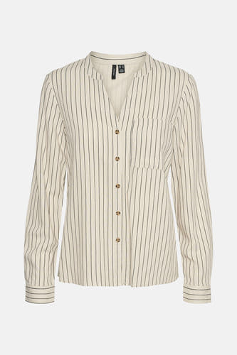 Hemd (lange mouwen) Ecru - VERO MODA®