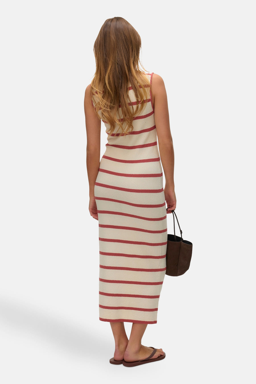Kleedjes zonder mouwen Bruin - VERO MODA®