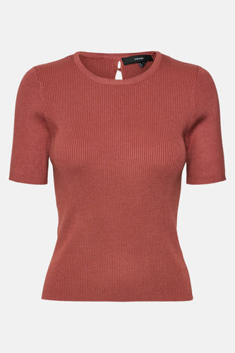Trui met ronde hals Bruin - VERO MODA®