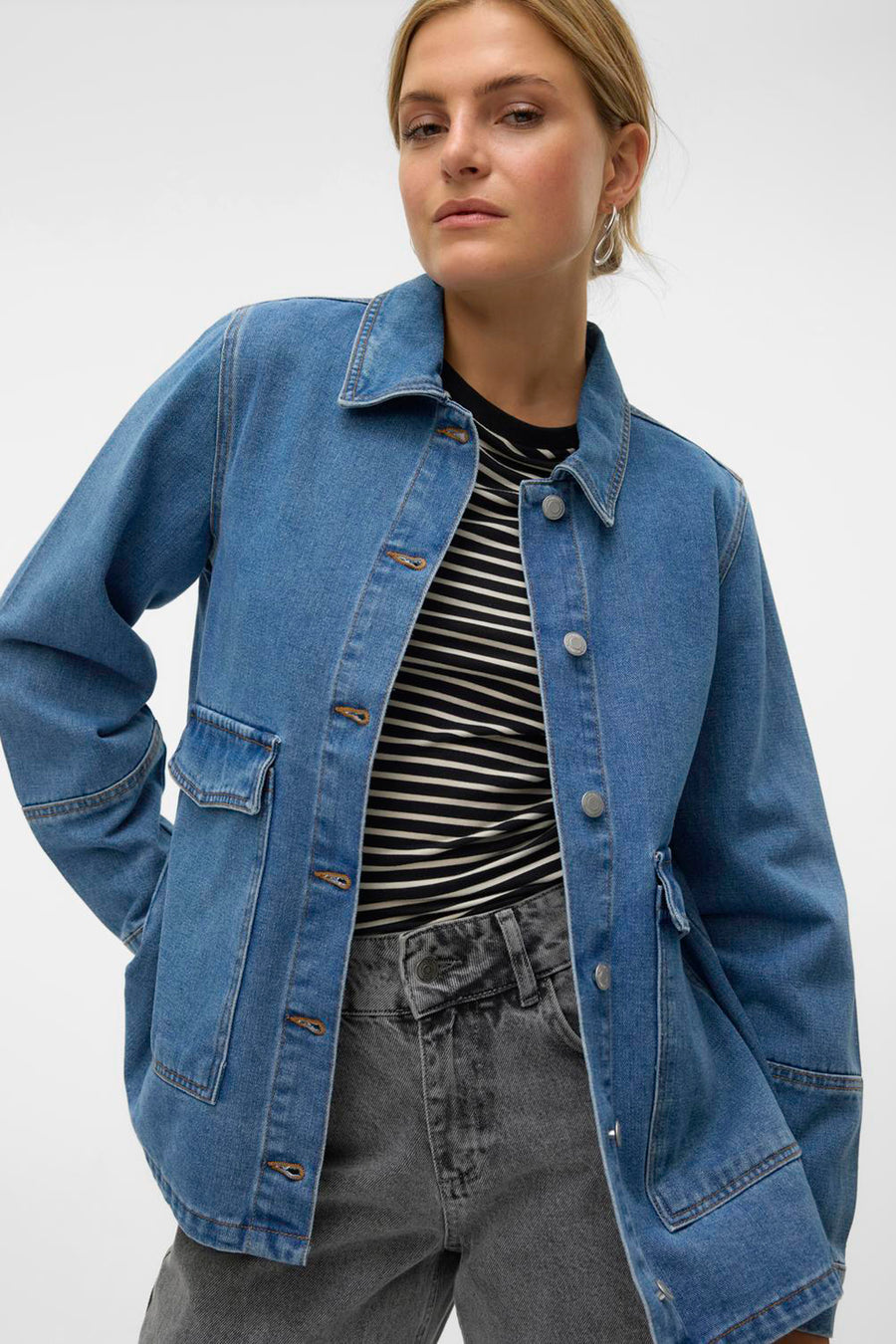 Jeansjas Mid blue denim - VERO MODA®