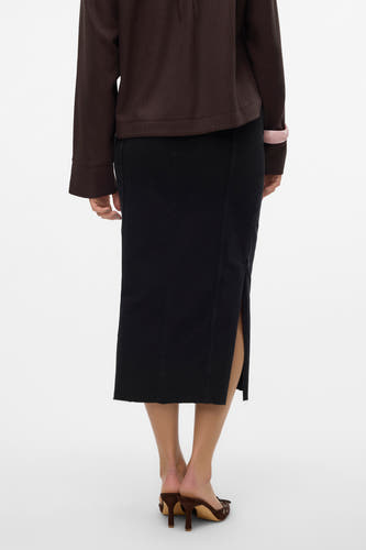 Rok (lang) Black denim - VERO MODA®