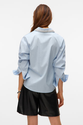 Hemd (lange mouwen) Blauw - VERO MODA®