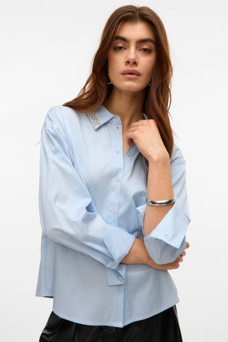 Hemd (lange mouwen) Blauw - VERO MODA®