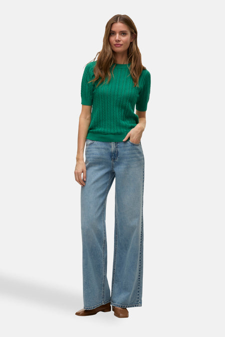 Trui met ronde hals Groen - VERO MODA®