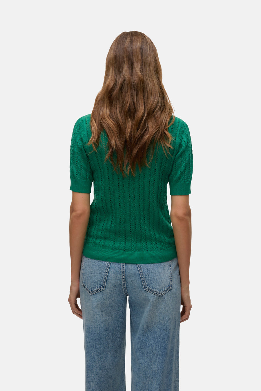 Trui met ronde hals Groen - VERO MODA®