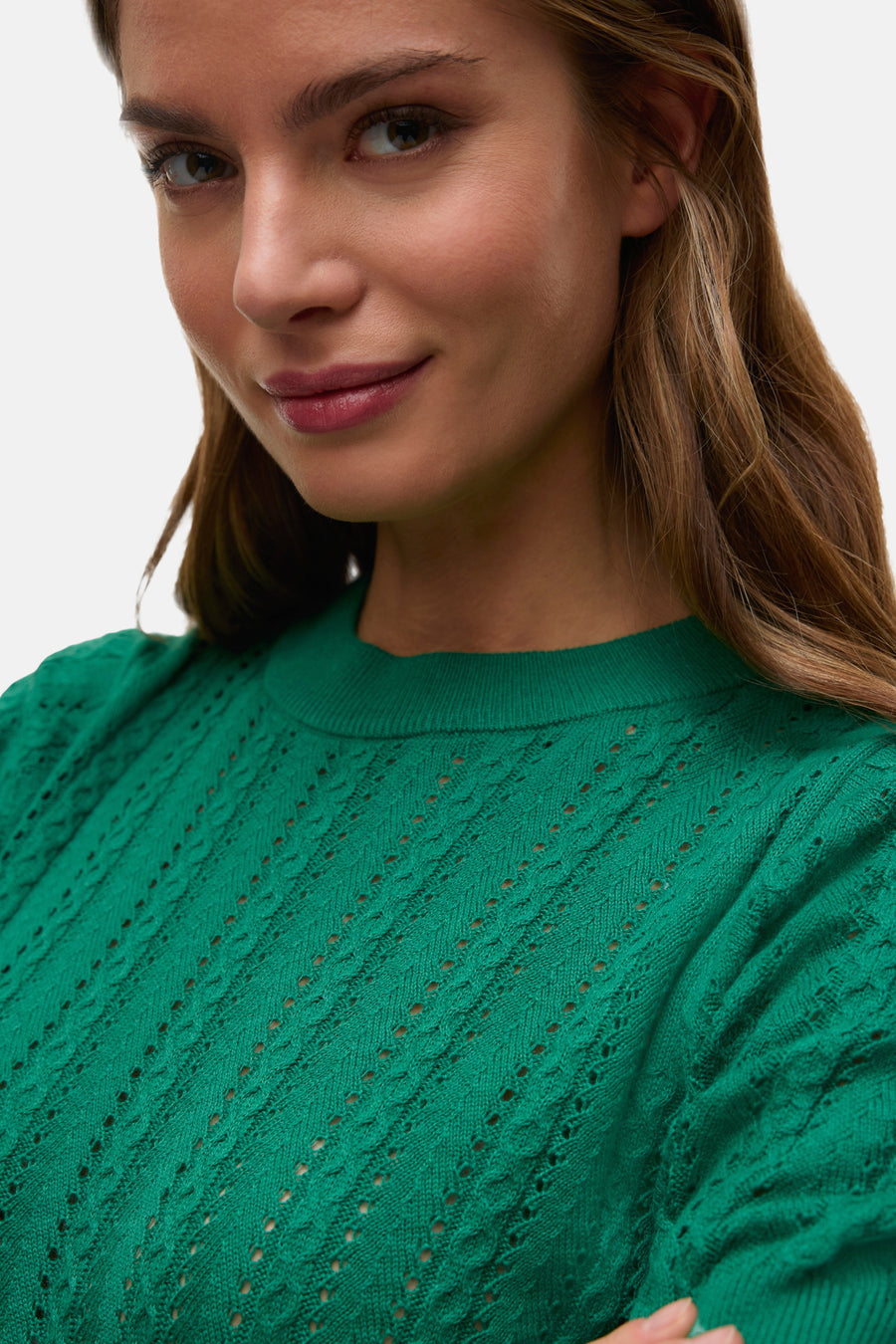 Trui met ronde hals Groen - VERO MODA®