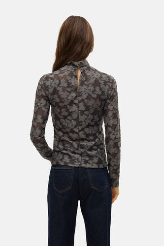 T-shirt (lange mouwen) Grijs - VERO MODA®