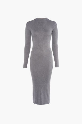 Kleedjes (lange mouwen) Grijs - VERO MODA®