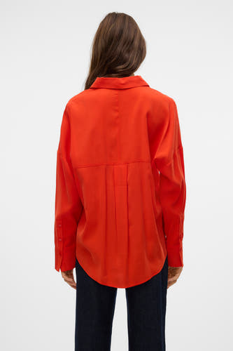 Hemd (lange mouwen) Rood - VERO MODA®