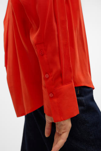 Hemd (lange mouwen) Rood - VERO MODA®