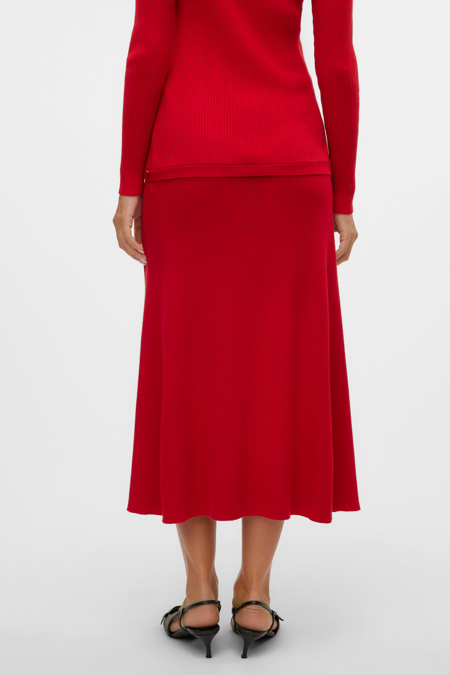 Rok (lang) Rood - VERO MODA®
