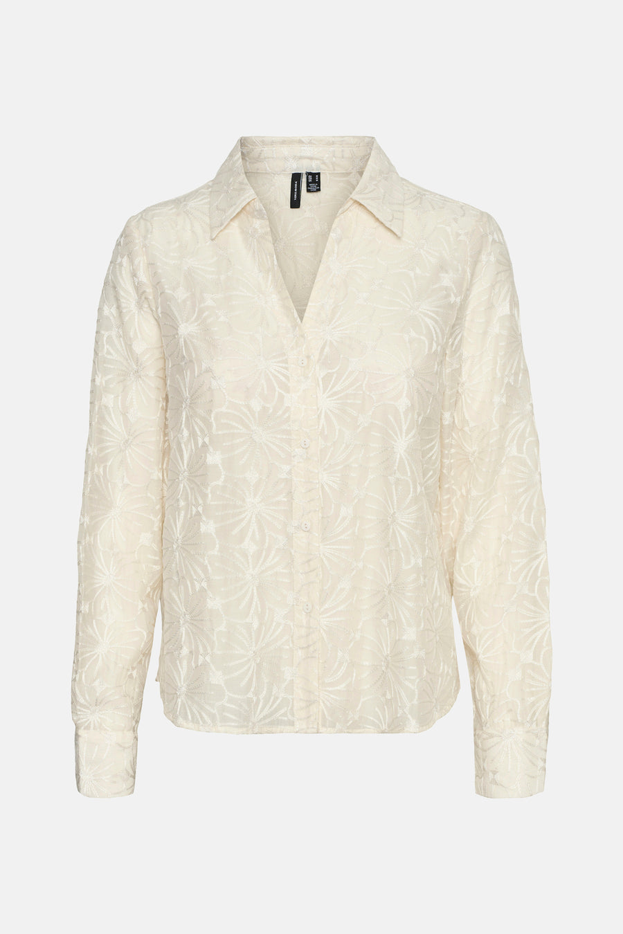 Hemd (lange mouwen) Ecru - VERO MODA®
