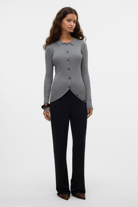 Trui met V-hals Grijs - VERO MODA®