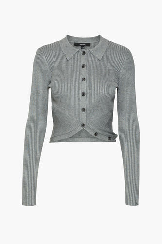 Trui met V-hals Grijs - VERO MODA®