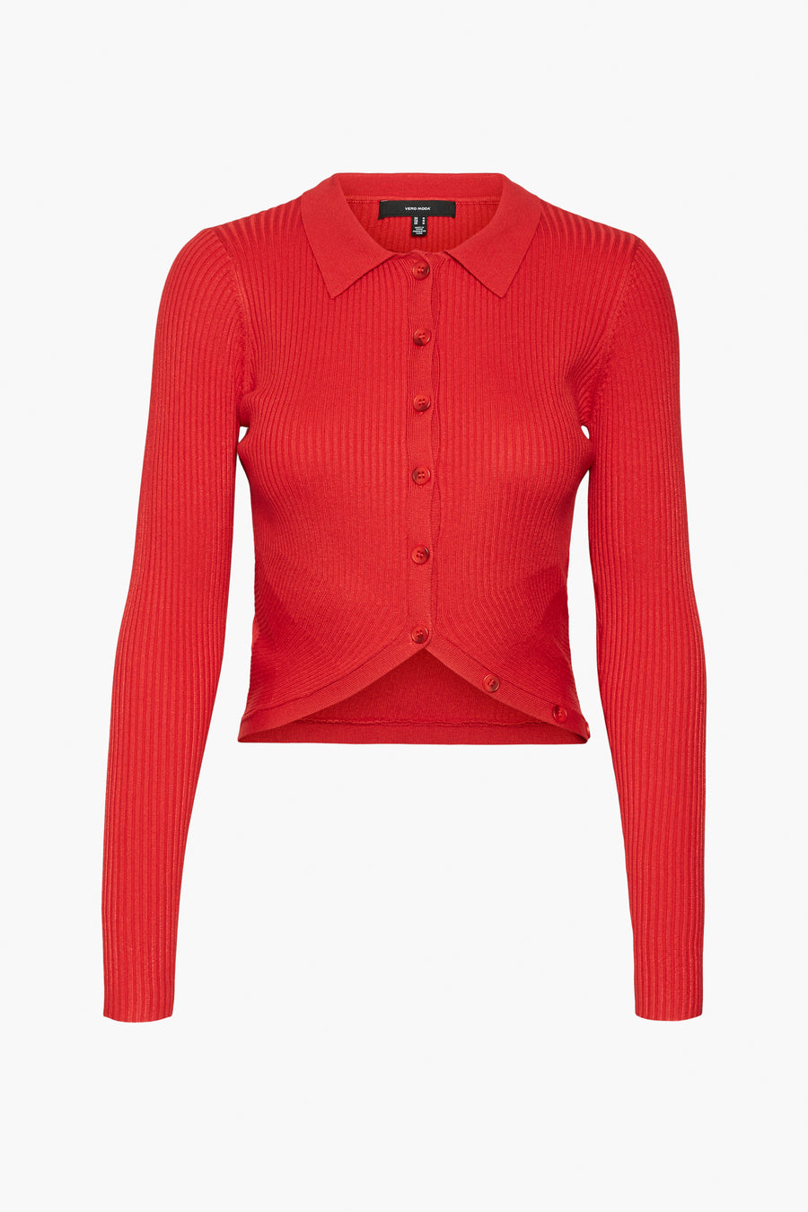 Trui met V-hals Rood - VERO MODA®
