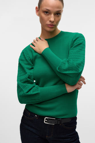Trui met ronde hals Groen - VERO MODA®