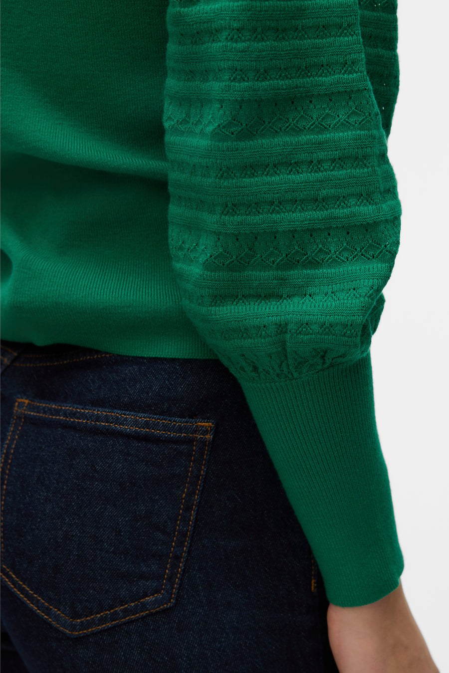 Trui met ronde hals Groen - VERO MODA®