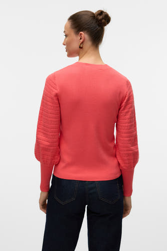 Trui met ronde hals Oranje - VERO MODA®