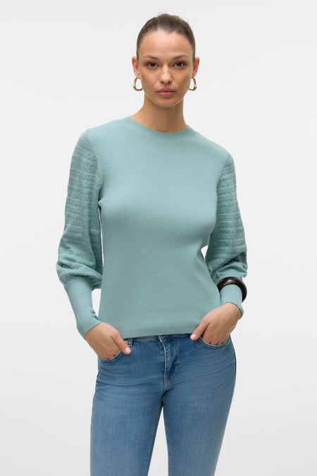 Trui met ronde hals Groen - VERO MODA®