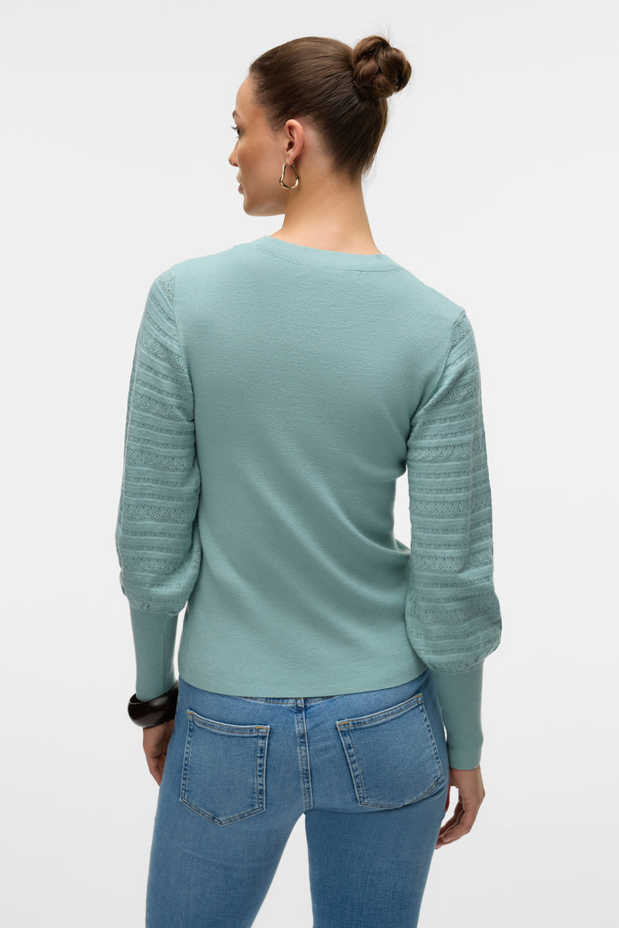 Trui met ronde hals Groen - VERO MODA®