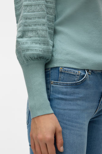Trui met ronde hals Groen - VERO MODA®