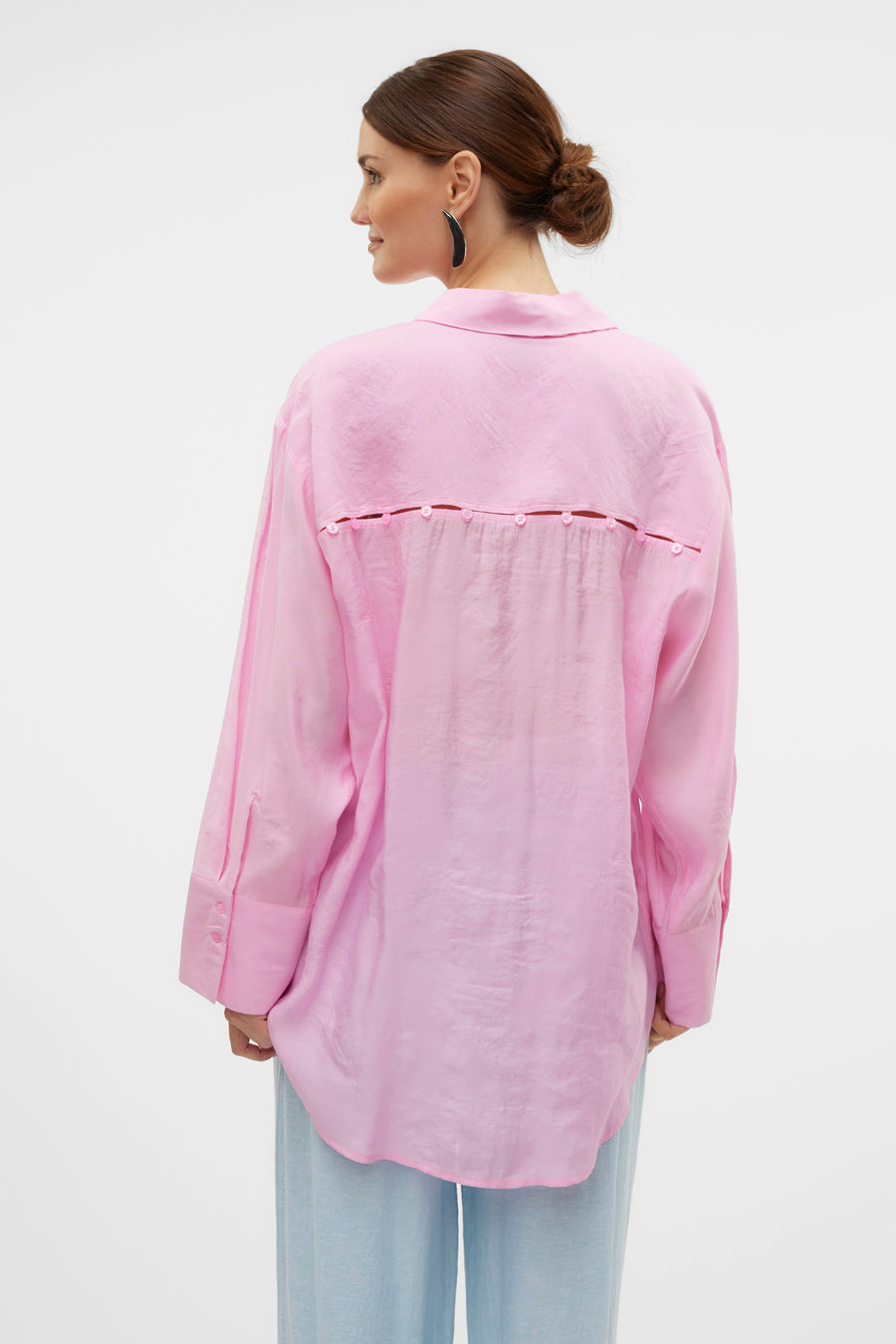 Hemd (lange mouwen) Roze - VERO MODA®