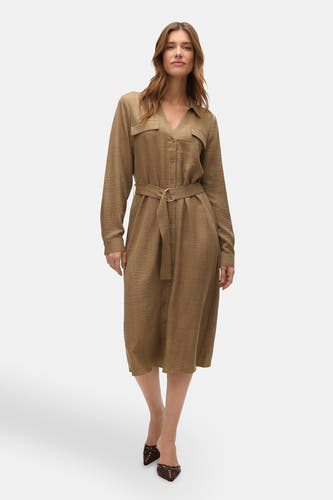 Kleedjes (lange mouwen) Bruin - VERO MODA®