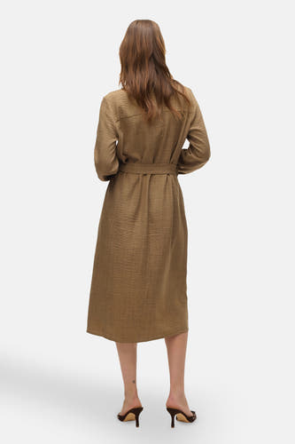 Kleedjes (lange mouwen) Bruin - VERO MODA®