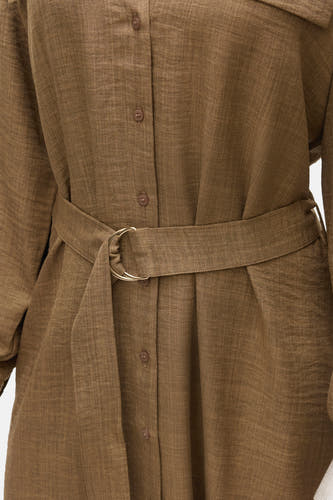 Kleedjes (lange mouwen) Bruin - VERO MODA®