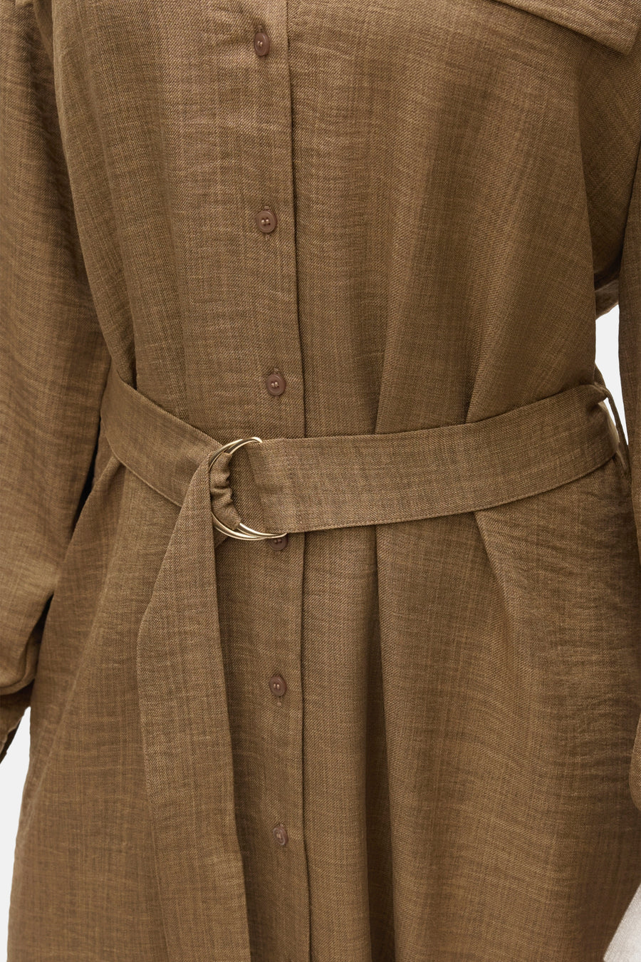 Kleedjes (lange mouwen) Bruin - VERO MODA®