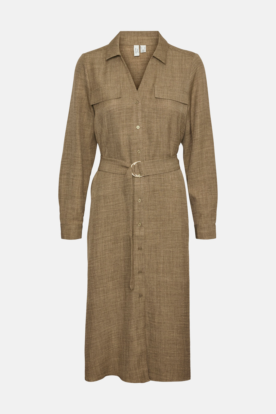 Kleedjes (lange mouwen) Bruin - VERO MODA®