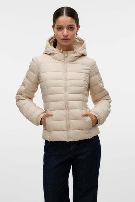 Korte jas Ecru - VERO MODA®