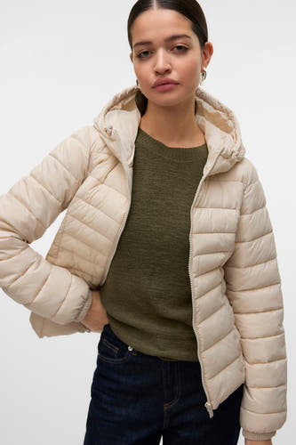 Korte jas Ecru - VERO MODA®