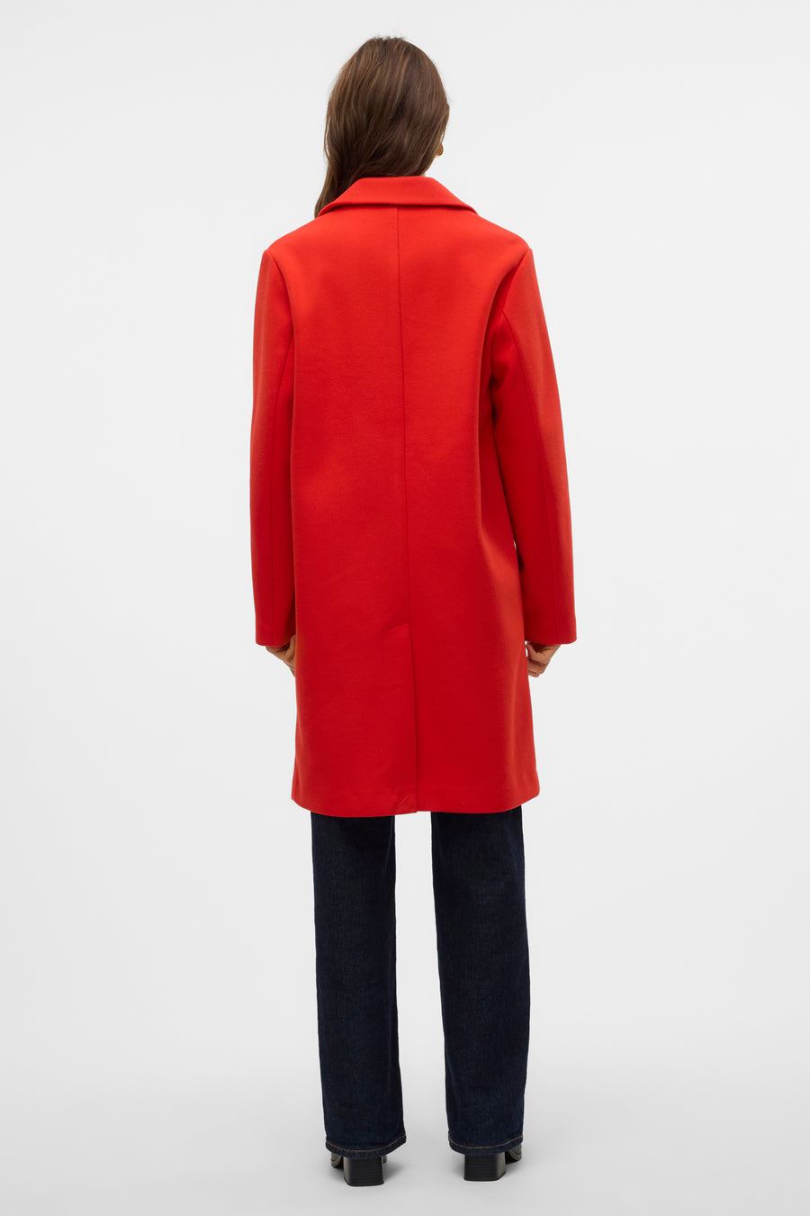 Lange jas Rood - VERO MODA®