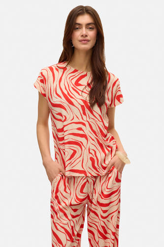 T-shirt (korte mouwen) Rood - VERO MODA®