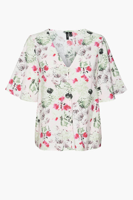 Blouse (korte mouwen) Multicolor - VERO MODA®