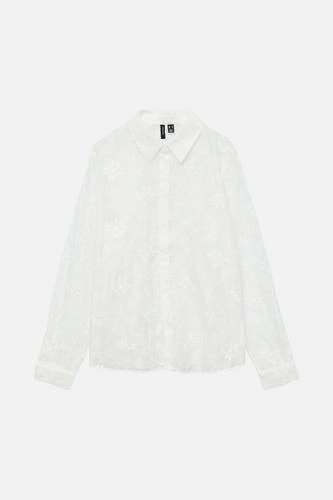 Hemd (lange mouwen) Wit - VERO MODA®