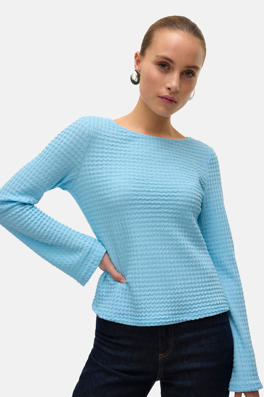 Top (lange mouwen) Blauw - VERO MODA®
