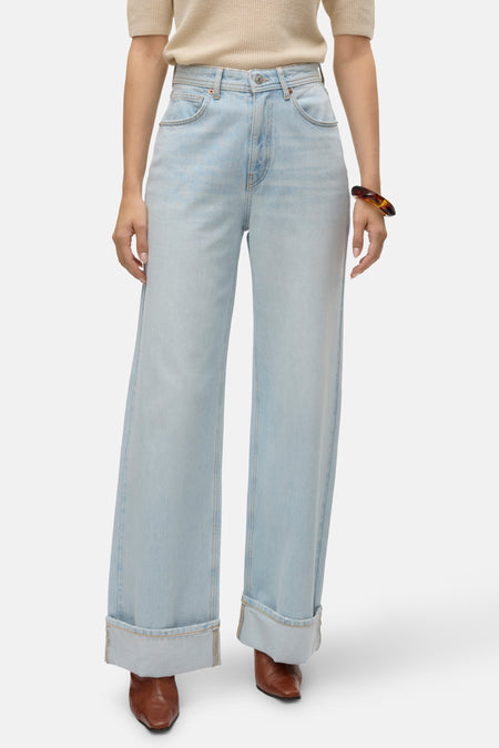 Jeans wide Light blue denim - VERO MODA®
