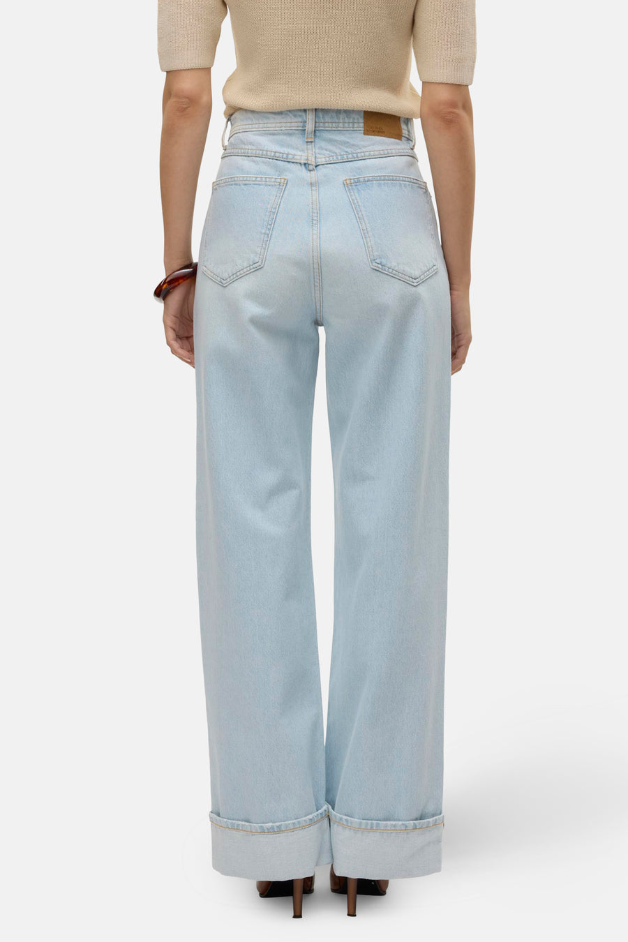 Jeans wide Light blue denim - VERO MODA®