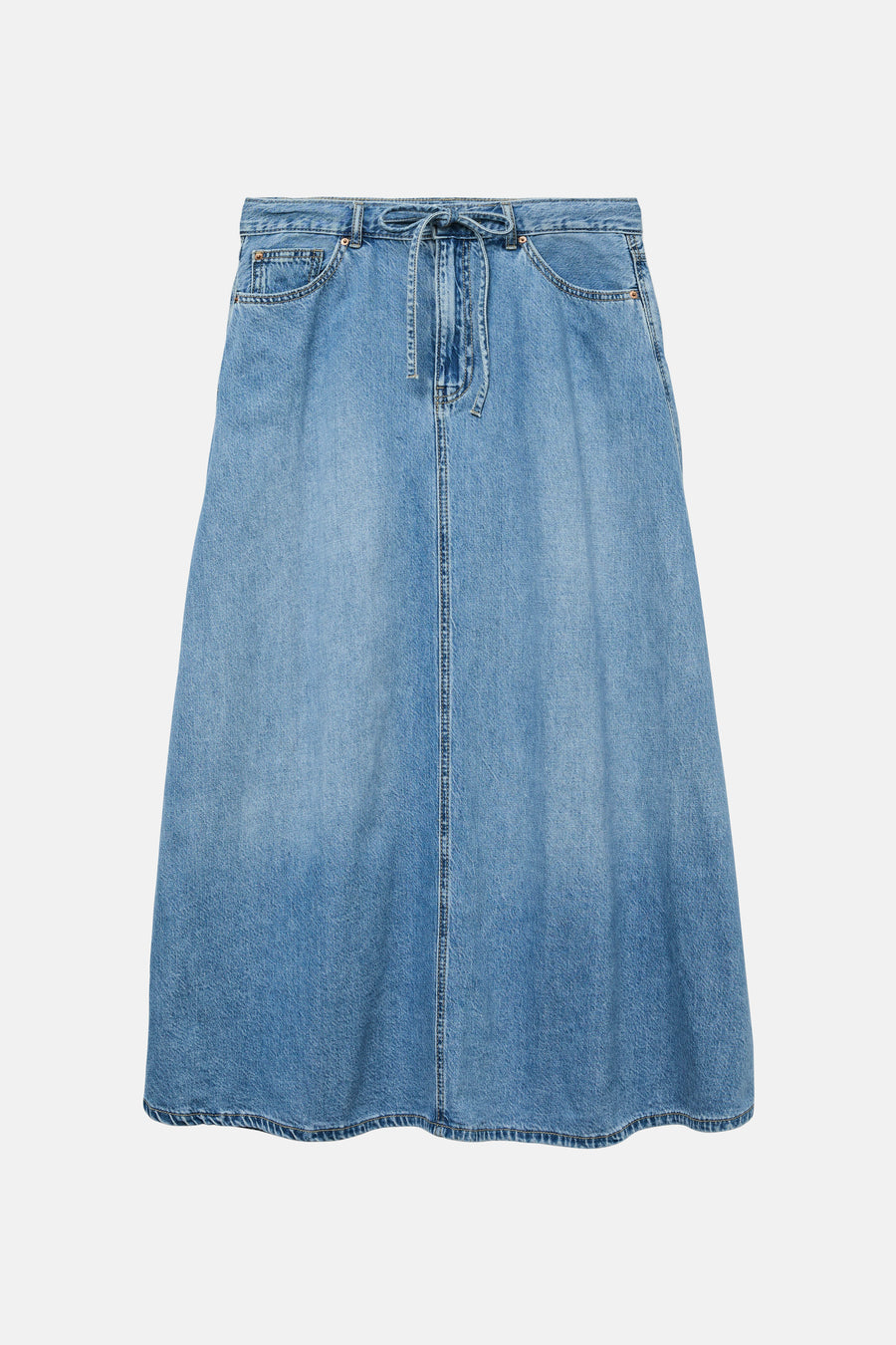 Rok (lang) Light blue denim - VERO MODA®