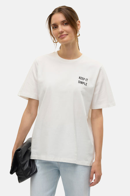 Top (korte mouwen) Wit - VERO MODA®