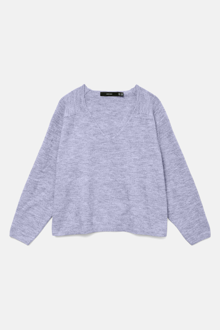 Trui met V-hals Paars - VERO MODA®