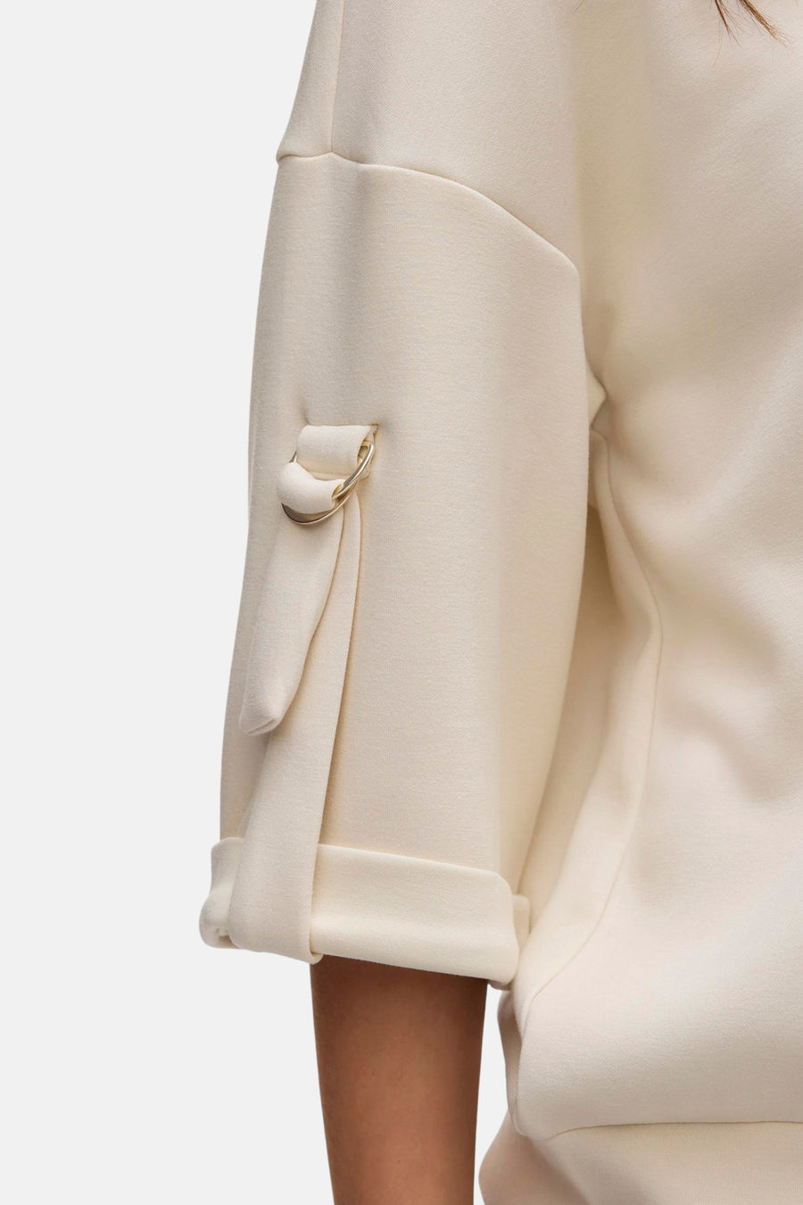 Sweater met ronde hals Ecru - VERO MODA®