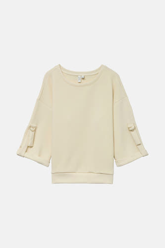 Sweater met ronde hals Ecru - VERO MODA®