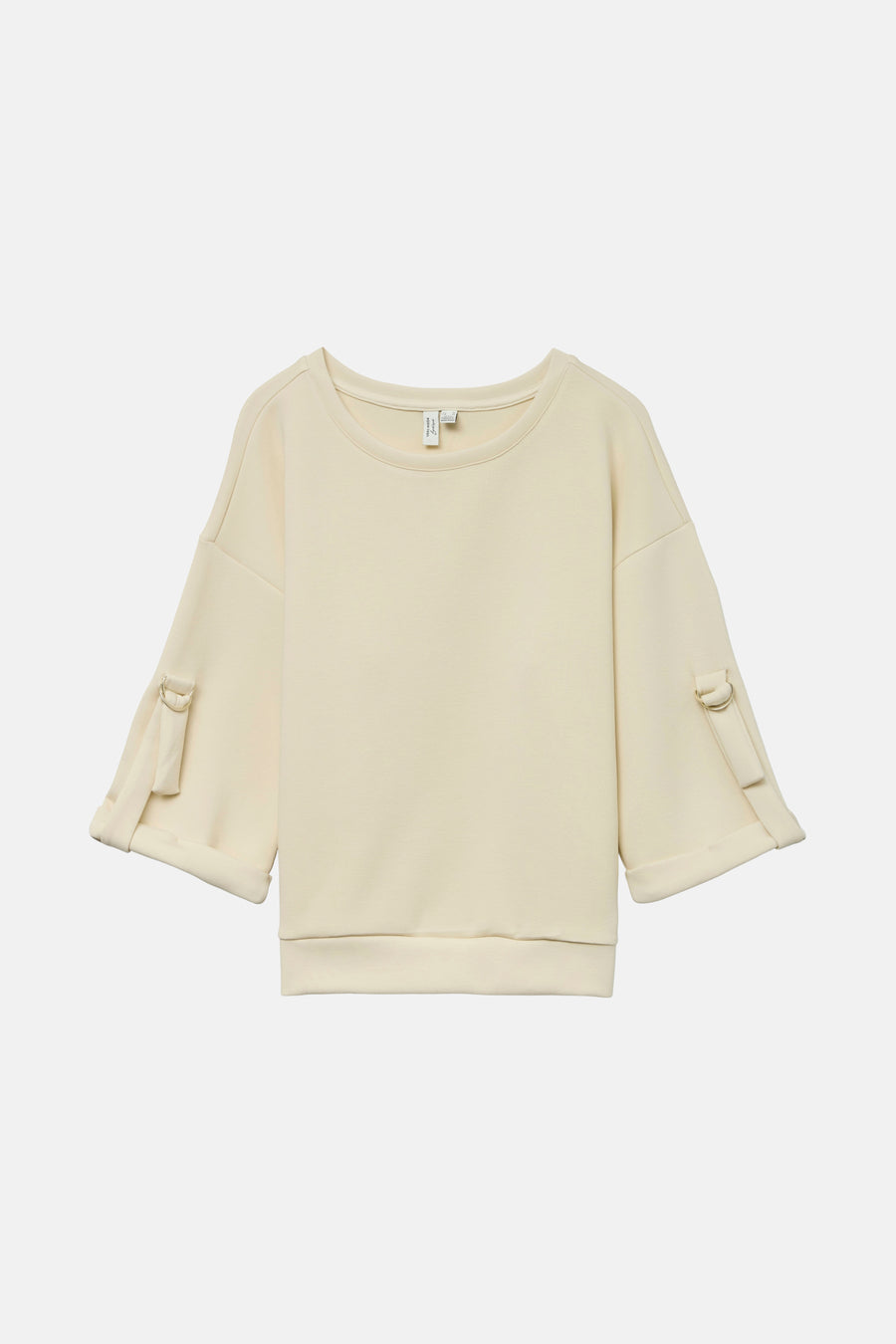 Sweater met ronde hals Ecru - VERO MODA®