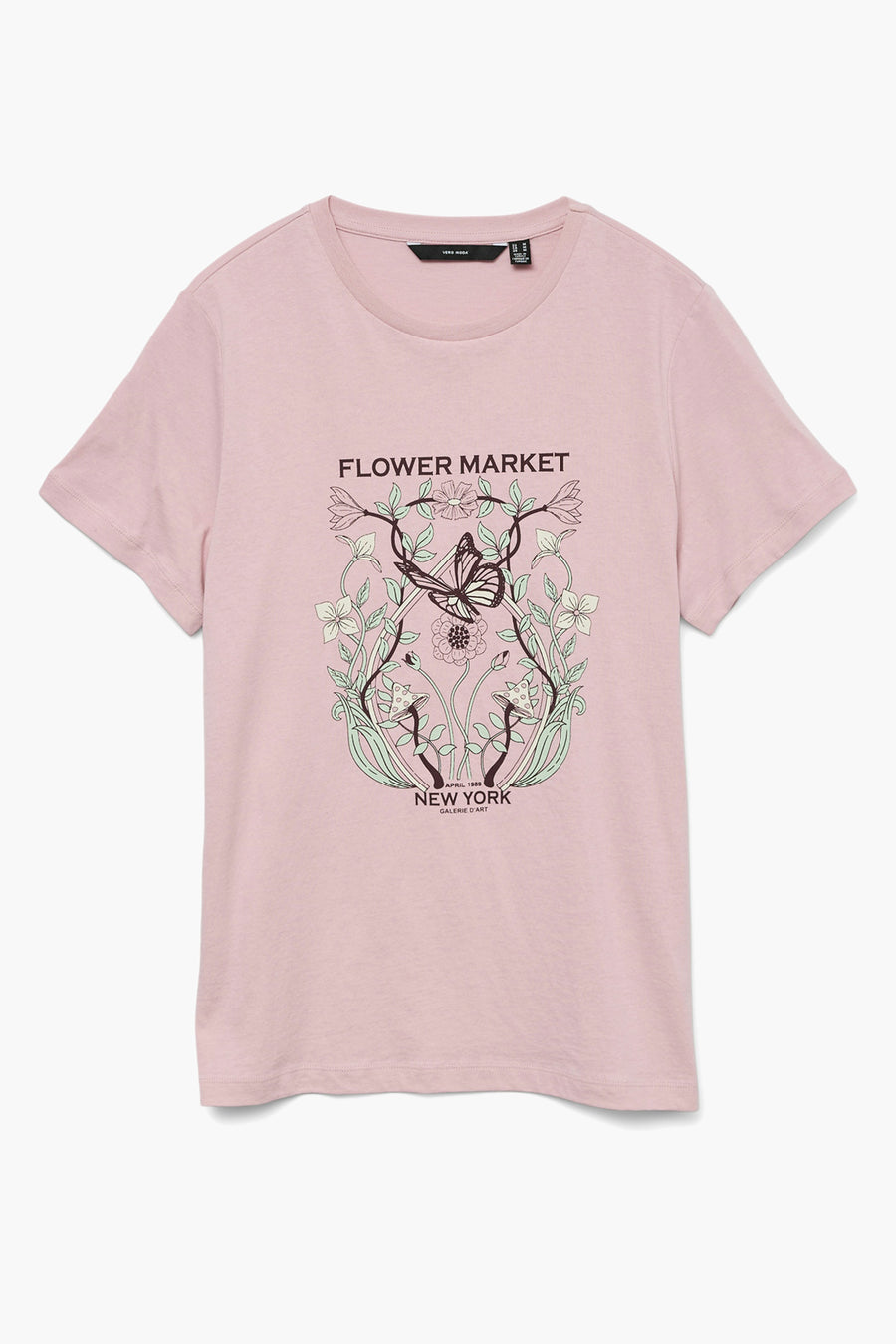 T-shirt (korte mouwen) Roze - VERO MODA®